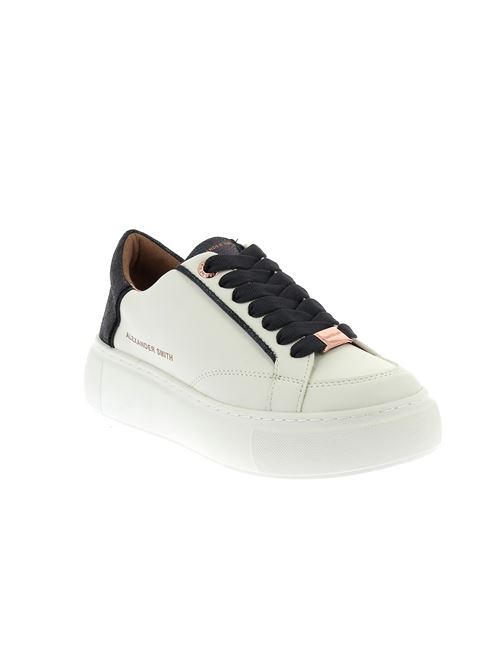 Greenwich sneakers da donna in ecopelle bianca ALEXANDER SMITH ACBC | EGW7699WBL